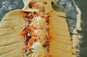 Veggie Pizza Braid Recipe {With Video!}. You don't have to be a chef to make this veggie braid- We have a video to help!